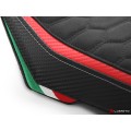 LUIMOTO (HEX-R) Rider Seat Cover for the MV AGUSTA BRUTALE 800 (2016+)